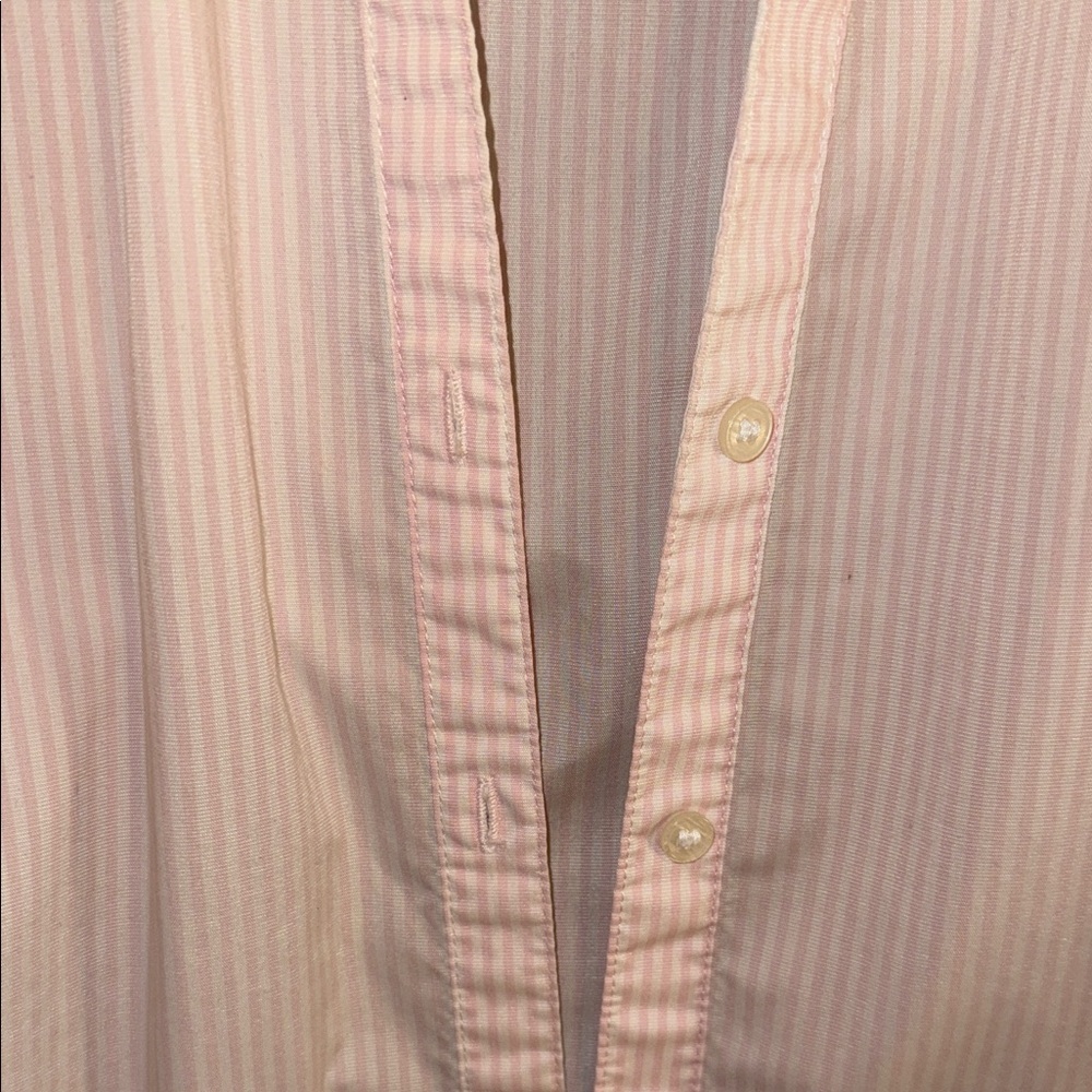 H&M Light Pink Striped Shirt - Picture 6 of 11